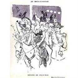 Original Lautrec Lithograph, 1896, Entree De #1646487