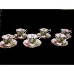 English Cups Saucers Bone China #1657952