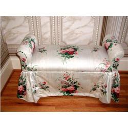 Mahogany Bench Stool Skirted  C.1900 #1657953