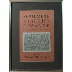 Cezanne   Framed Septembre a L Atelier Cezanne #1658057