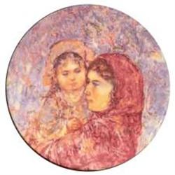 Lucia  & Child Royal Doulton plate by Edna #1658376