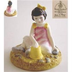 Royal Doulton Figurine -  On the Beach  #1658452