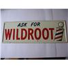 "Wildroot " tin advertising sign #1658566