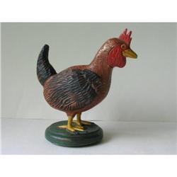 Folk art carving of a rooster #1658567