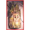 Latin Folk Art  Headdress Wood Mask  #1658586