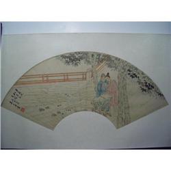 fine Chinese Fan Painting #1658747