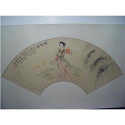 fine Chinese Fan Painting #1658748