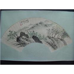 fine Chinese Fan Painting #1658762