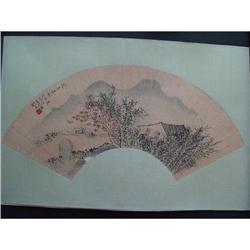 fine Chinese Fan Painting #1658763