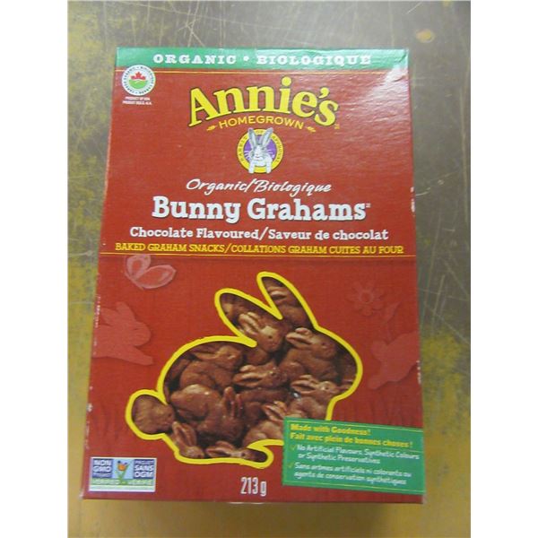 ANNES BUNNY GRAHAM CRACKERS (213 G) - PER BOX