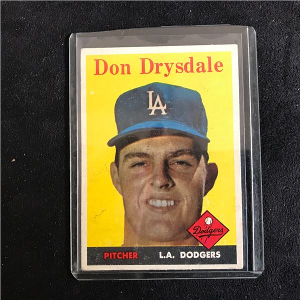 1958 Topps #25 Don Drysdale