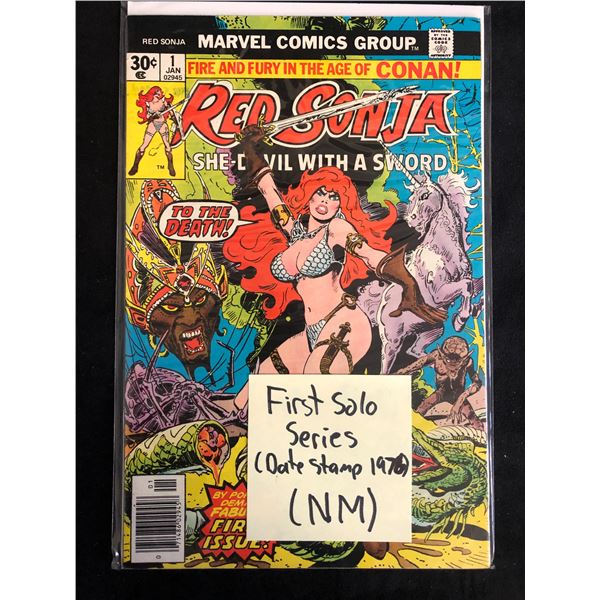 RED SONJA #1 (MARVEL COMICS) 1st Solo Series