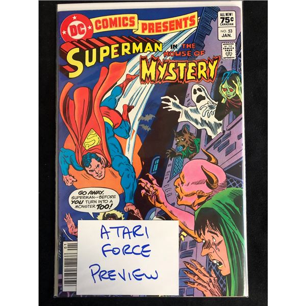 DC COMICS PRESENTS #53 (ATARI FORCE PREVIEW)