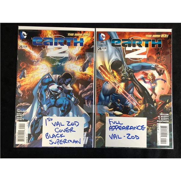 EARTH 2 #25-26 (DC COMICS)