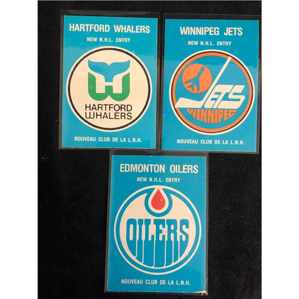 1979-80 OPC #163 HARTFORD WHALERS NHL TEAM LOGO CHECKLIST CARD