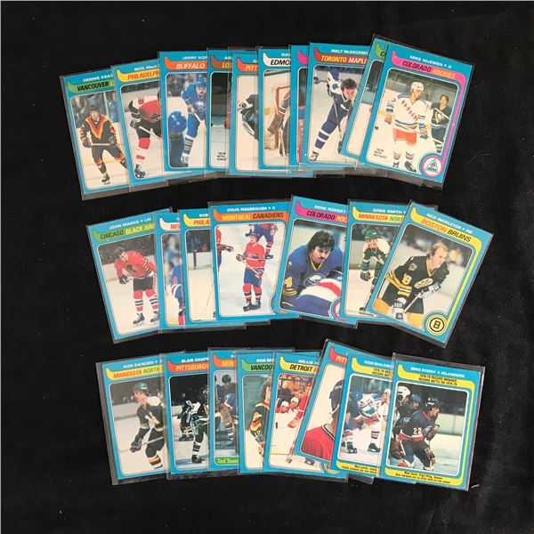 1979-80 O-PEE-CHEE HOCKEY CARD LOT