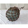 Image 1 : Vintage Glass Ball Float w/ Net, Approx. 8" Dia.