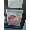 Image 11 : Qty 6 Original 1930s Matson Menus, Artist Frank McIntosh, Framed, Complete Set, 34" x 42" Frame