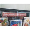Image 2 : Qty 6 Original 1930s Matson Menus, Artist Frank McIntosh, Framed, Complete Set, 34" x 42" Frame