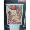 Image 3 : Qty 6 Original 1930s Matson Menus, Artist Frank McIntosh, Framed, Complete Set, 34" x 42" Frame