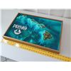Image 11 : Vintage Primo Beer Framed Display, Raised Hawaiian Islands, 17"x26" (Minor Damage - one crack and on
