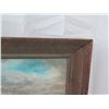 Image 5 : Original Painting on Canvas, Signed by Artist Shirley Russell, 1971, 24"x30" (Framed 30"x36")