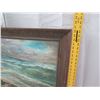 Image 7 : Original Painting on Canvas, Signed by Artist Shirley Russell, 1971, 24"x30" (Framed 30"x36")