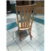 Image 10 : Mango Rocking Chair 24" x 22" x 45" Back Ht.