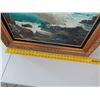 Image 10 : Framed Original Painting, Signed by Artist Peter Hayward, (Framed 23x27), some damage as shown in pi
