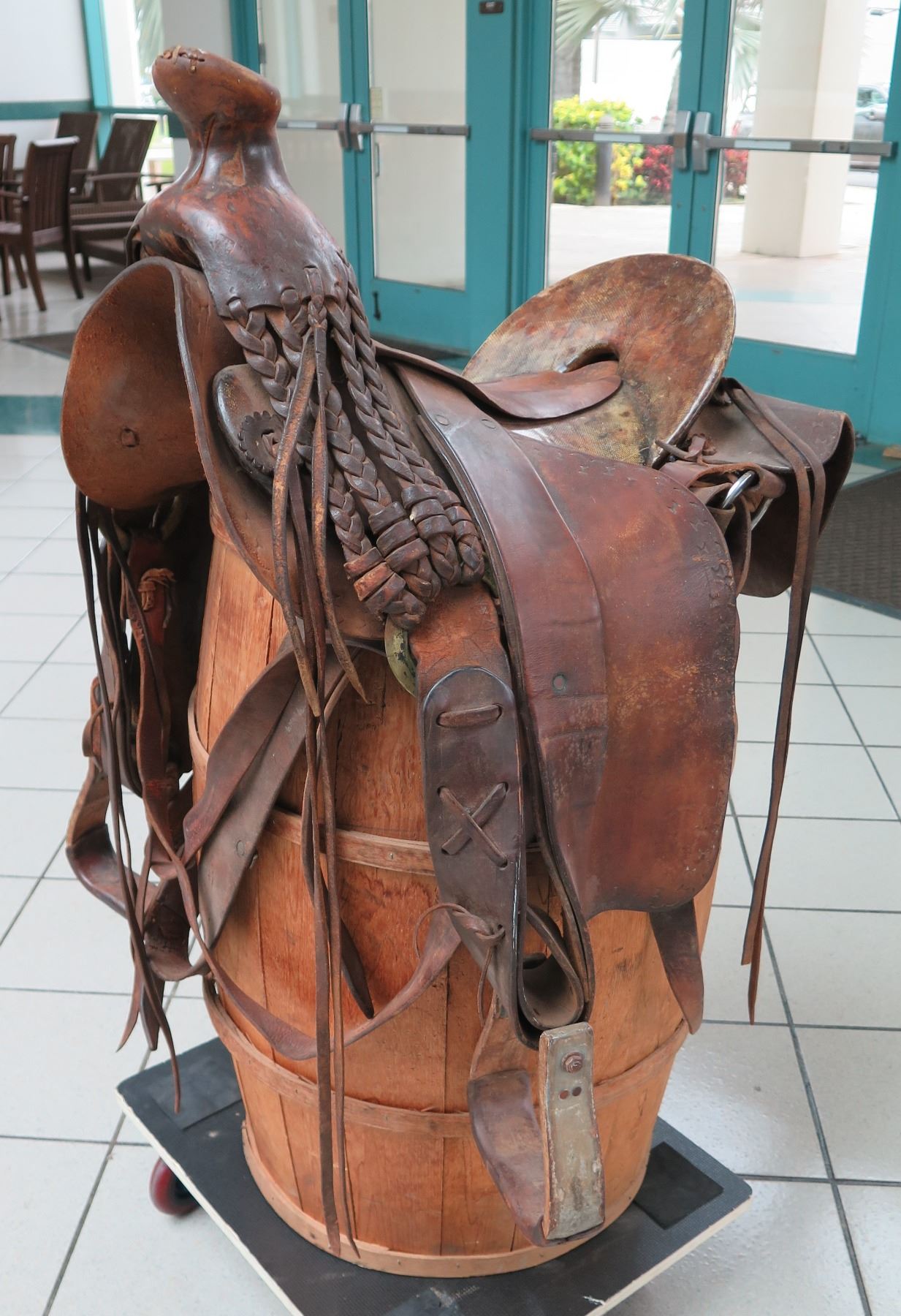 Paniolo Rider Rare Vintage Paniolo Tree Saddle, Believed to Have Been Made by Hideo ...