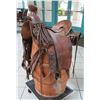 Image 1 : Rare Vintage Paniolo Tree Saddle, Believed to Have Been Made by Hideo Maeda - Paniolo/Saddle-Maker