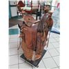 Image 2 : Rare Vintage Paniolo Tree Saddle, Believed to Have Been Made by Hideo Maeda - Paniolo/Saddle-Maker