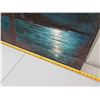 Image 10 : Oil on Black Velvet, Diamond Head, Signed Victor, Hawaii, 28" x 36"