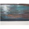 Image 3 : Oil on Black Velvet, Diamond Head, Signed Victor, Hawaii, 28" x 36"