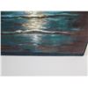 Image 5 : Oil on Black Velvet, Diamond Head, Signed Victor, Hawaii, 28" x 36"