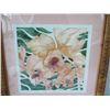 Image 2 : Framed Original Watercolor by Russell Lowery, Signed, 17"x17" (Frame 27"x 27")