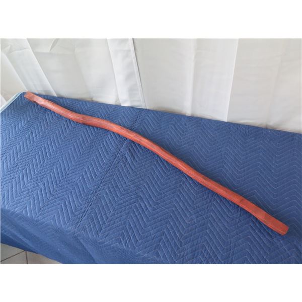 Wooden Walking Stick, Uncarved, 65" Long