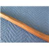 Image 3 : Wooden Walking Stick, Uncarved, 65" Long