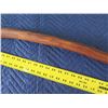 Image 7 : Wooden Walking Stick, Uncarved, 65" Long