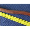 Image 8 : Wooden Walking Stick, Uncarved, 65" Long