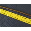 Image 4 : Carved Wooden Spear, Unknown Origin, 52" Long