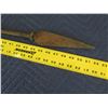 Image 7 : Carved Wooden Spear, Unknown Origin, 52" Long
