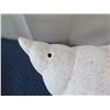 Image 6 : Qty 2 Large Seashells, Plaster-Like Material 31" L, 15"H