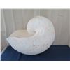Image 1 : Qty 1 Giant Nautilus Seashell, Plaster-Like Material 41" L, 27"H