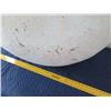 Image 4 : Qty 1 Giant Nautilus Seashell, Plaster-Like Material 41" L, 27"H