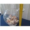 Image 6 : Very Large, Rare, Vintage 50-Liter Boiling Flask w/ Shells, 20” W, 32” High