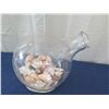 Image 7 : Very Large, Rare, Vintage 50-Liter Boiling Flask w/ Shells, 20” W, 32” High