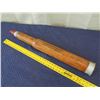 Image 1 : Navy Inert Shell 3", 35" Tall, 1944 (Wooden Casing for Training)