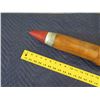 Image 4 : Navy Inert Shell 3", 35" Tall, 1944 (Wooden Casing for Training)