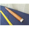 Image 6 : Navy Inert Shell 3", 35" Tall, 1944 (Wooden Casing for Training)